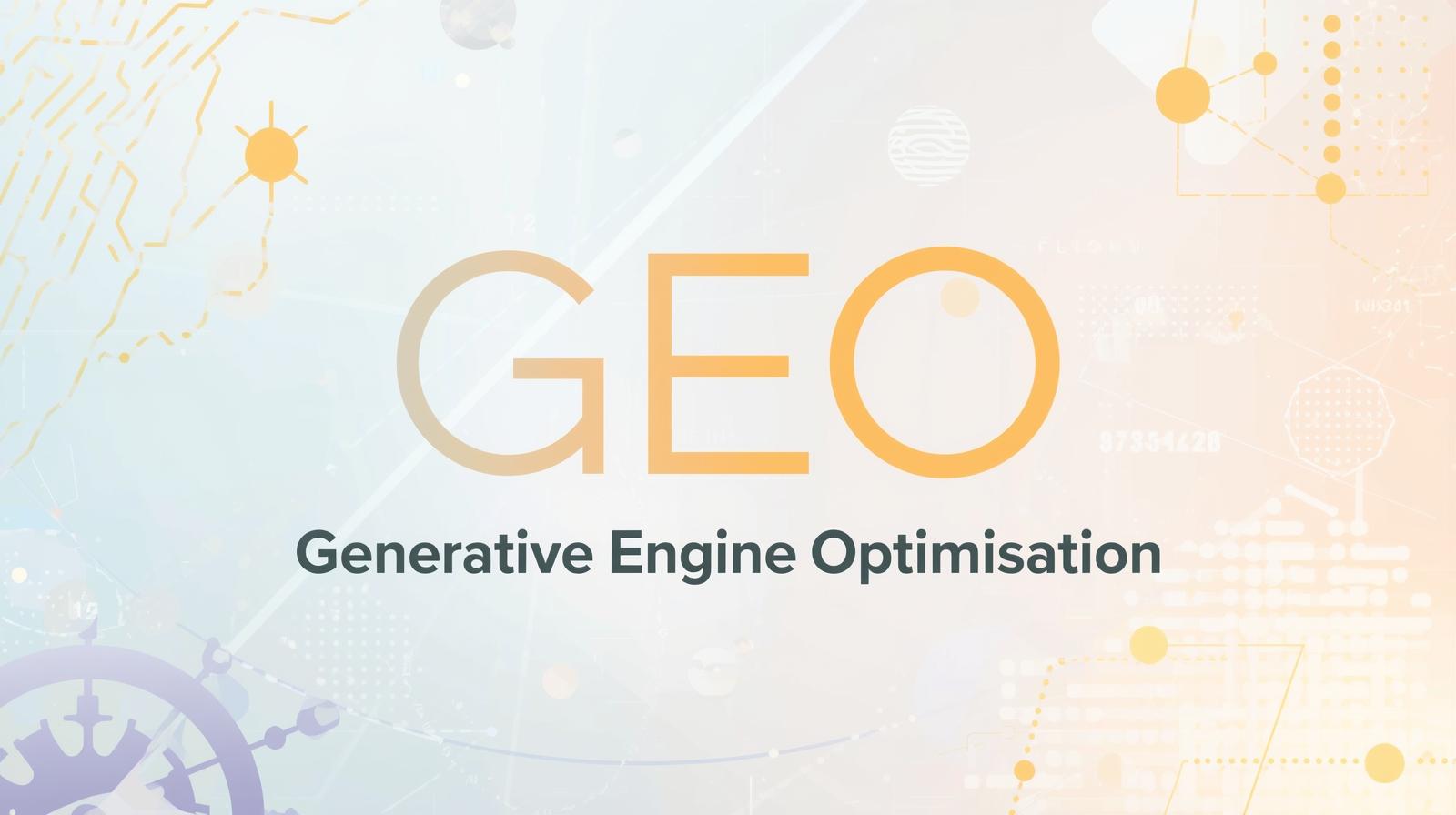 GEO generative engine optimisation